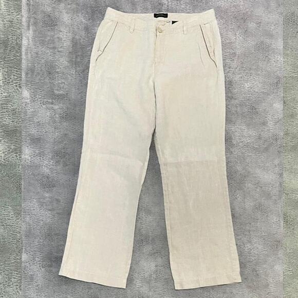 Eddie bauer womens linen pants - Picture 2 of 8